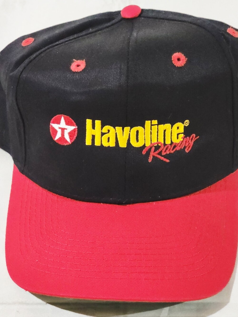 Vintage NASCAR Havoline Texaco Racing Snapback Hat